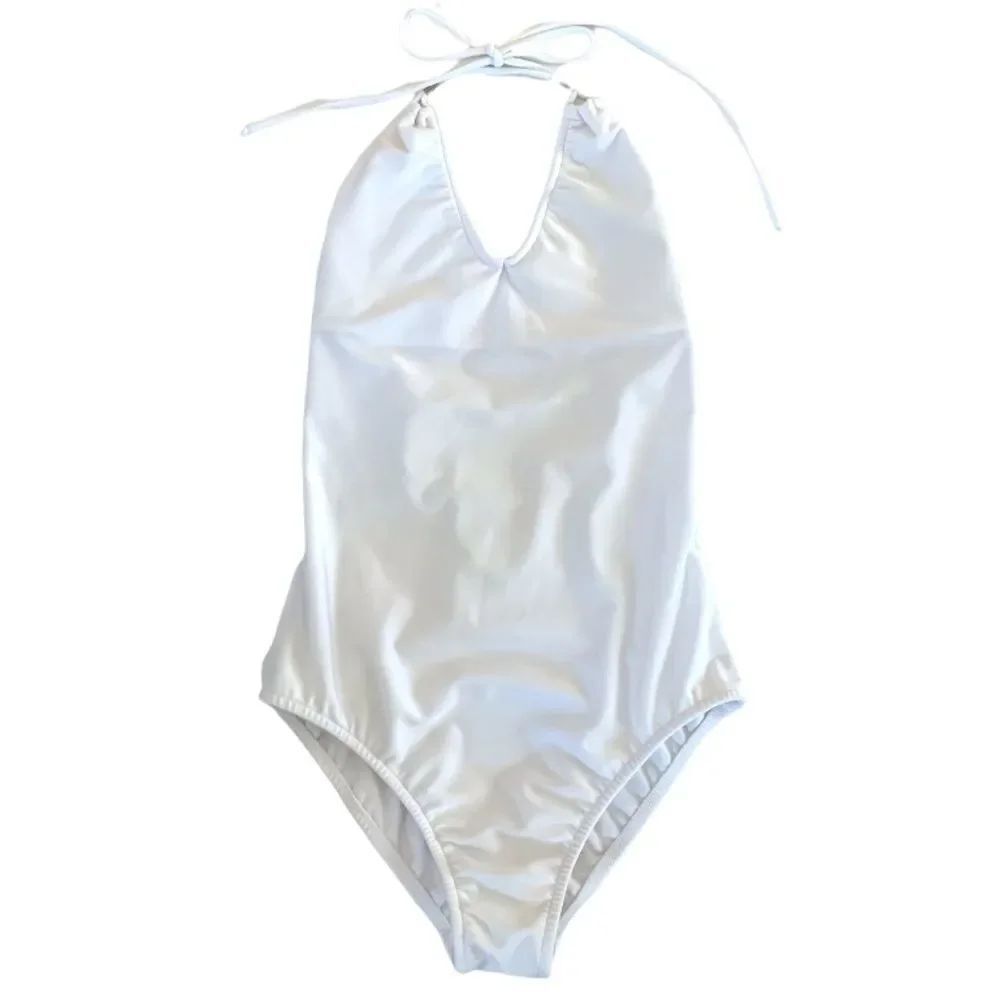 Venus Strappy Back White One Piece Swimsuit